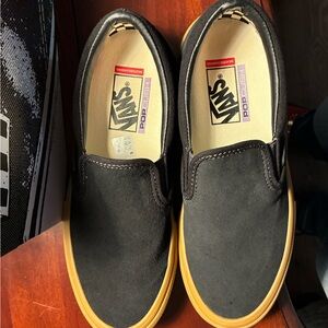 Vans Charcoal Gum Slip-On Sneakers